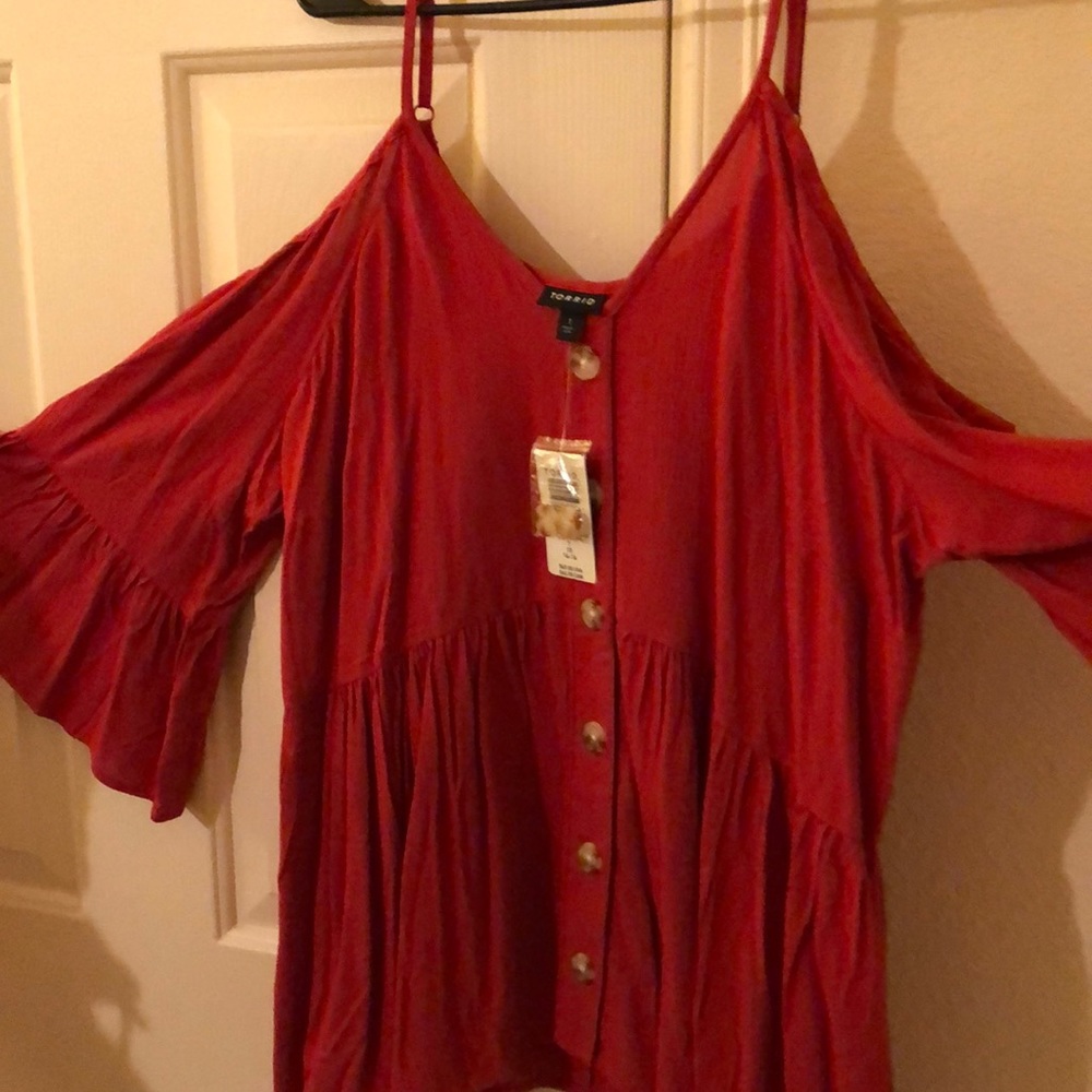 Torrid Red  size 1 $40.00 Brand New never worn great for summer or 4th of July